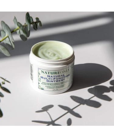 Nature Only Natural Multi-Function Ointment 4 Oz Best Skin Healing Aids Enriched with phytochemicals to Allow for Penetration into Skin Formulated with Natural & Organic Ingredients (4.0) - Buy Online on GoSupps.com