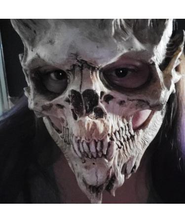 Shop SANWOOD Unisex Halloween Cosplay Face Cover | Breathable Decorative Emulsion for Dress-Up - Buy Online on GoSupps.com