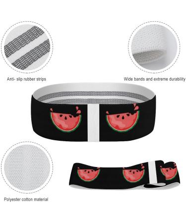 Funny Red Watermelon Yoga Workout Bands | Comfort Legs & Booty Resistance Straps for Physical Therapy - Shop Internationally - Buy Online on GoSupps.com