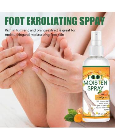  Generisch Foot Forward Exfoliating Foot Spray - 100 ml - To remove dead skin - Gentle on athletes the elderly families men and women - Buy Online on GoSupps.com
