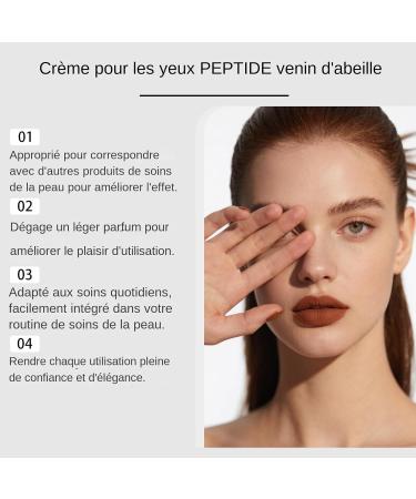 Firming Eye Cream | Non-Greasy Moisturizing Firming Cream | 15g Smoothing Eye Cream for Sagging Sensitive Mature Dry and Oily Skin - Day and Night - Men - Buy Online on GoSupps.com