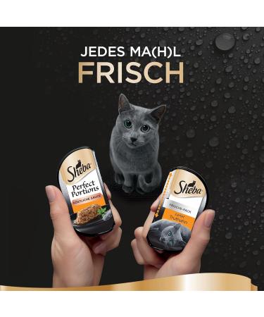 Sheba Perfect Portions Turkey - 32 x 75g Delicious Sauce for Cats | Finest Katznass Futter - Buy Online on GoSupps.com