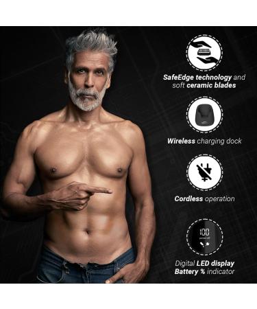 ZLADE Ballistic Manscaping Body Trimmer Combo - Men's & Women's Intimate Grooming Set for Couples - International Shipping Available - Buy Online on GoSupps.com