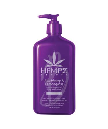 Hempz Body Lotion - Blackberry & Lemongrass  Daily Moisturizing Cream  Shea Butter Hand and Body Moisturizer - Hemp Lotion - Skin Care Products  Hemp Seed Oil - 17 oz. Blackberry & Lemongrass 17 Fl Oz (Pack of 1) - Buy Online on GoSupps.com