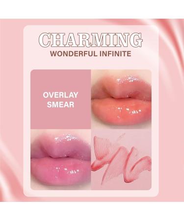Lip Balm Lip Oil Set Fruit-flavored Moisturizing Lip Gloss Plumping Lip Gloss Crystal Jelly Liquid Lipstick for Women and Girls (Shiny 6colors 6pc) Shiny 6colors 6pc - Buy Online on GoSupps.com