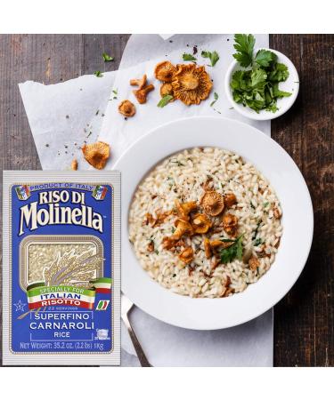 Carnaroli Riso di Molinella 2.2 Lb - Pack of 2 | Premium Italian Rice - Buy Online on GoSupps.com
