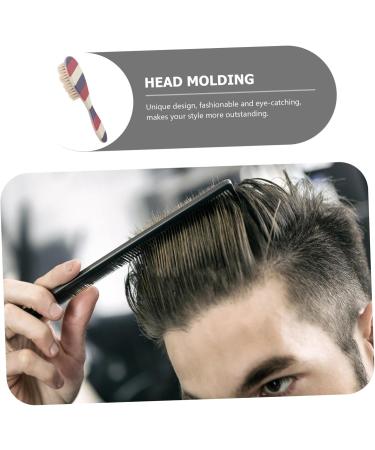 Minkissy Hair Styling Brush & Comb Set - Oil Trimmer Razor for Salon Use | Braid & Shaving Brushes | Neck Dusting & Face Hairbrush - Buy Online on GoSupps.com