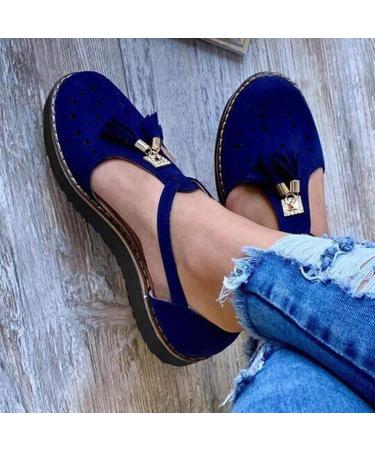 Creev Women s Summer Thick Floor Sandals - Tassel B hmische Roman Sandals Riemensandal Light Slippers Beach Shoes - Brown & Roze 35 EU - International Shipping Available - Buy Online on GoSupps.com