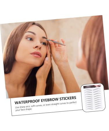 Healeved 36 Sheets eyebrow shaping sticker Brow Transfer stickers light brown eyebrow transfers 21x15cmx3pcs Black 1x3pcs - Buy Online on GoSupps.com