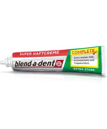 Blend-a-dent COMPLETE NEUTRAL Super Adhesive Cream - Pack of 3 (3 x 47 g) | Extra Strong Denture Adhesive for Secure Hold - Buy Online on GoSupps.com