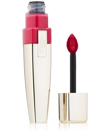 L'Oreal Paris Colour Caresse Wet Shine Lip Stain Infinite Fuchsia 0.21 Ounces