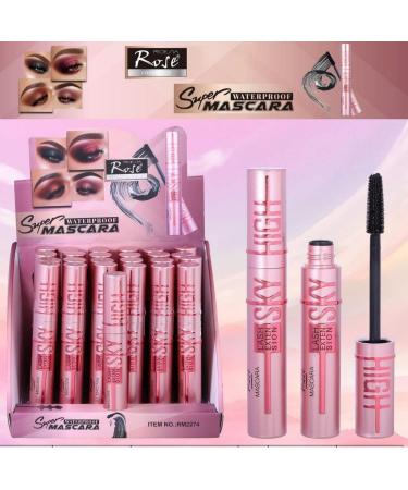 Black Waterproof Mascara for Fuller, Longer, Defined Lashes - All Day Volume & Length - Buy Online on GoSupps.com