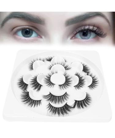 7 Pairs Reusable Thick Curly False Eyelashes Set - Enhance Your Look | International Shipping Available - Buy Online on GoSupps.com