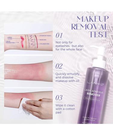 LANKIZ Eyelash Extension Remover with Natural Centella Asiatica - Gentle Removal for Lash Clusters, Wisps, and Adhesive - Buy Online on GoSupps.com