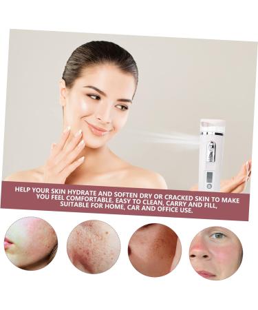 AUTSUPPL Hydrating Instrument Handheld Mist Sprayer Hand Held Steamer Face Care Tool Air Humidifier Abs White - Buy Online on GoSupps.com