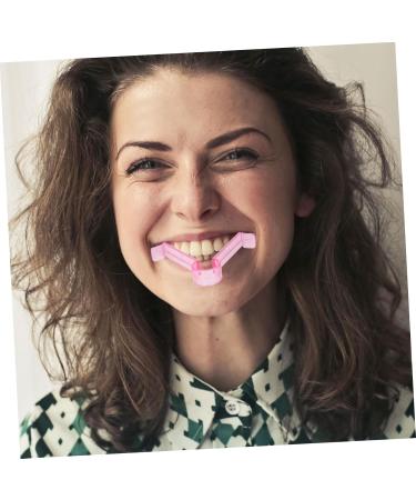 MERRYHAPY Lip Muscle Trainer Exerciser Muscle Lips Trainer Lift Mouth Muscle Tightener Smile Corrector Muscle Tightening Face Oral Exerciser Lips Lift Tool 9.30X7.70X1.50CM Pink - Buy Online on GoSupps.com