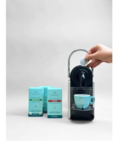 49th Parallel Coffee Roasters - Specialty Coffee Capsules (Organic Espresso Capsules 10 pack 1.9Oz) Organic Espresso Capsule 1 count (Pack of 10) - Buy Online on GoSupps.com