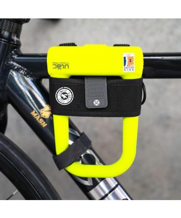 ULAC U Hold Universal Bike U Lock Holder - S (125mm) Black | Lock Mount - Buy Online on GoSupps.com