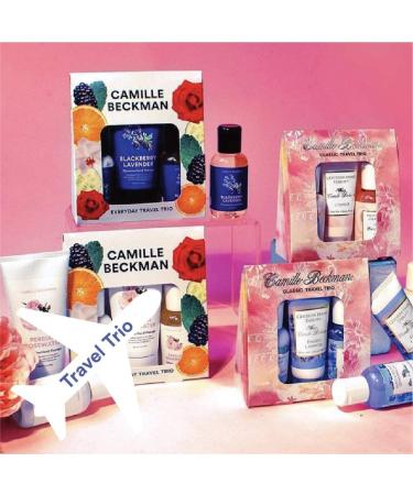Camille Beckman Classic Collection Travel Trios - Glycerine Hand Therapy Silky Body Cream & Cleansing Gel | International Shipping - Buy Online on GoSupps.com