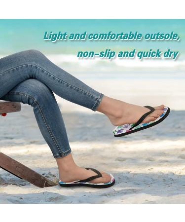 Buy Mnsruu Paw Print Flip Flops Size XXL for Men & Women | Stylish & Comfortable Footwear for Pet Lovers - Buy Online on GoSupps.com