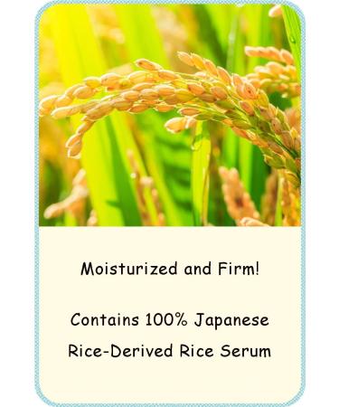 Rice face mask for Keana Nadeshiko Dry skin Moisturizing Firmness Elasticity - Buy Online on GoSupps.com