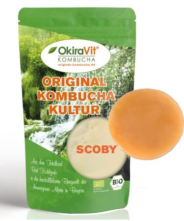 Original KOMBOCHA-TEEEE EEEEPHILZ Premium Quality + Bio Kombucha drink instructions + growth guarantee.From the Bad Kohlgrub from Okiravit (set for 3 liters)