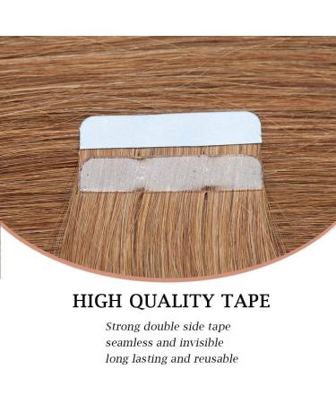 SEGO Tape Hair Extensions - 100% Remy Human Hair 20 Tressen Light Brown #6-1 (40cm) - Best Quality Adhesive Extensions - Buy Online on GoSupps.com