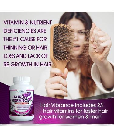 Hair Skin and Nails Vitamins with Biotin 15000mcg for Longer, Shiny Hair, Healthy Skin, Strong Nails, and Lush Lashes | Faster Hair Growth for Women 60 Count - Buy Online on GoSupps.com