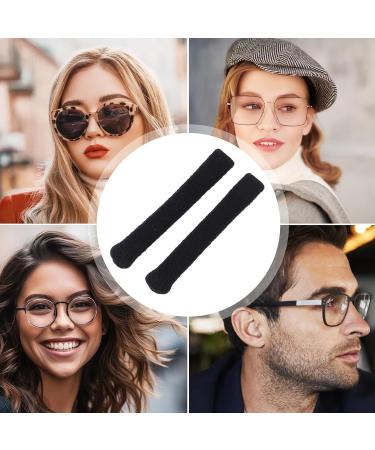 Buy Rosixehird Slip-Resistant Glasses Hanger Sleeves - Elastic Cushions for Sunglasses & Reading Glasses - Black - Buy Online on GoSupps.com