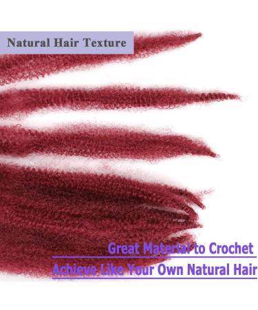 Leeven 16 Inch Pre Separated Springy Twist Hair for Afro Marley Locs 8 Packs Pre-Fluffed Popping Spring Twist Crochet Hair for Distressed Locs Afro Kinky Curly Marley Braiding Hair Extensions/BUG# 16 Inch (Pack of 8) BUG# - Buy Online on GoSupps.com