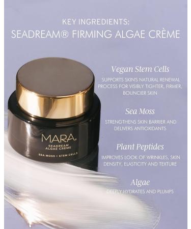 MARA SeaDream Firming Algae Creme | Hydrating Non-Toxic Plant-Based Skin Care for All Skin Types | Targets Fine Lines (1.7 fl oz - Buy Online on GoSupps.com
