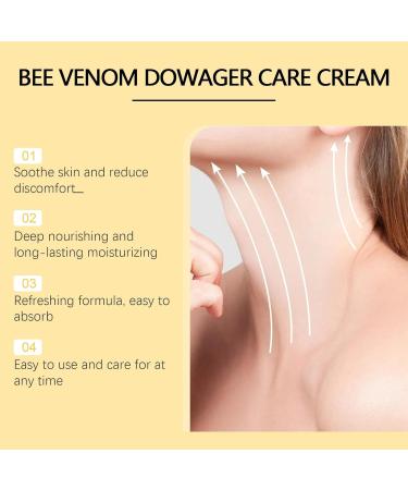 Bee Venom Neck Firming Cream - Anti-Aging Wrinkle Repair Tightening & Moisturizing | International Shipping - Buy Online on GoSupps.com