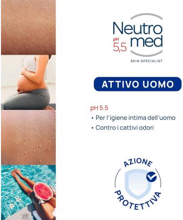  Henkel Neutromed Active underwear cleaner for men with micellar complex protective action pH 5.5 12 x 200 ml - Buy Online on GoSupps.com