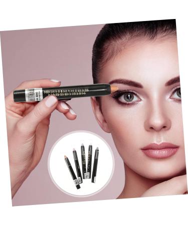 DOITOOL Glitter Eye Shadow 5pcs Pearlescent Eyeshadow Pencil Eyeshadow Stick Smooth Eye Shadow Sticks Shimmer Eyeshadow Pens - Buy Online on GoSupps.com