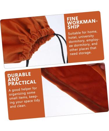 TOVINANNA 2pcs Hair Dryer Storage Bag Practical Bags Travel Hair Dryer Drawstring Storage Bags Pvc Coffee - Buy Online on GoSupps.com