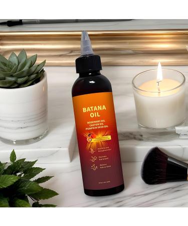 Duqulle Rosemary scalp and hair strengthening oil hair growth oil nutritious and voluminous with pumpkin oil and castor oil natural care for all hair types thicker hair filling 118 ml - Buy Online on GoSupps.com