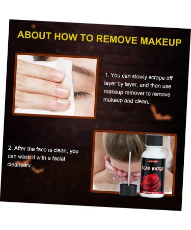 Minkissy 2 Sets Scar Wax - Halloween Makeup Skin Wax for Realistic Fake Scars & Wounds | Best Cosmetic Wax Kit for Halloween Blood Effects - Buy Online on GoSupps.com