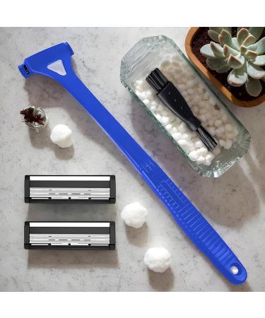 Back Trimmer for Men Man Groomer for Back Precision Grooming Protective Mesh Groomer for Sensitive Skin Wet Personal Women Blue - Buy Online on GoSupps.com