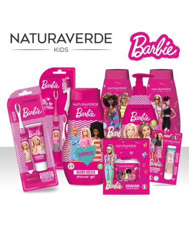 Naturaverde | Barbie Foaming Bath 250 ml Gentle formula with organic chamomile extract for safe children's hygiene - Buy Online on GoSupps.com
