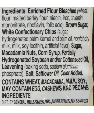 Betty Crocker White Chip Macadamia Cookie Mix 14 Oz (3 Pack) - Delicious Homemade Cookies - Buy Online on GoSupps.com
