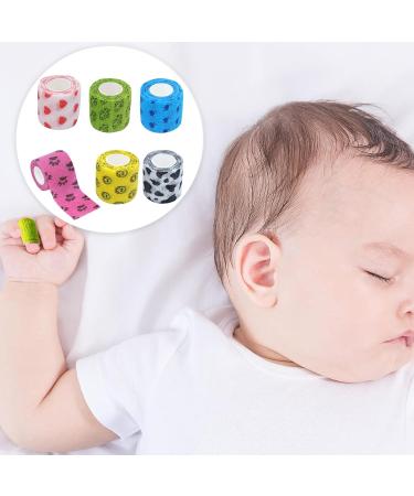 6 Rolls Vet Wrap Cohesive Bandages Dog Bandage Pet Dogs Leg/Ear/Knee/Ankle/Paws Wound Tape Self-Cohesive Cover Wraps for Cat Horses Canine Care Wounds Dressings Adhesive Elastic Comfy Gauze Bandanas Patterned - Buy Online on GoSupps.com