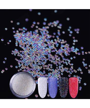 Multicolor Micro Pixie Nail Crystals - 4 Bottles for Nail Art DIY Resin Decorations - Buy Online on GoSupps.com