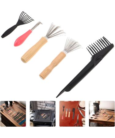VALICLUD 5pi ces Nettoyeur de Brosse Cheveux Outil de Nettoyage pour Brosses Extensibles Peigne de Nettoyage pour Enlever Cheveux et Poussi re - Buy Online on GoSupps.com