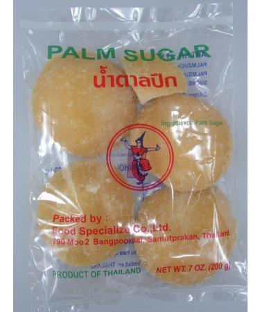 200g THAI DANCER Palm Sugar ( Slices ) / Palm Sugar