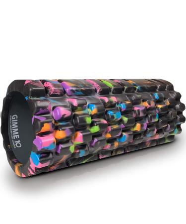 Gimme 10 Foam Roller for Deep Tissue Massager for Muscle and Myofascial Trigger Point Release Galaxy