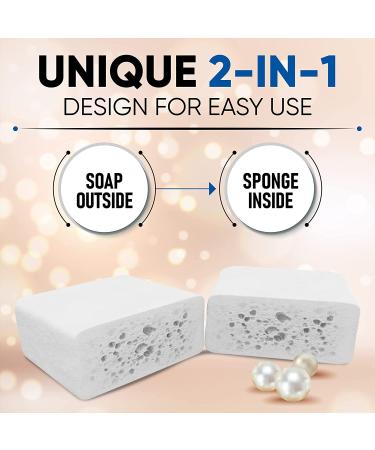T. Taio Charcoal Soap Sponge 4.2 oz - Detoxifying Cleanser & Exfoliator - Buy Online on GoSupps.com