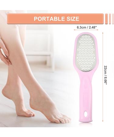 VOCOSTE Foot File Foot Rasp Stainless Steel Pedicure Scraper 8.66" Pink - Buy Online on GoSupps.com