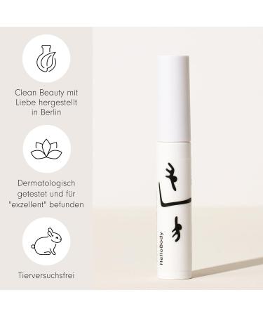  HelloBody HelloBody Lashbooster Eyelash Serum 6ml For longer fuller lashes Fragrance-free and gentle on the eye area Natural formula Hormone-free eyelash serum Serum for - Buy Online on GoSupps.com