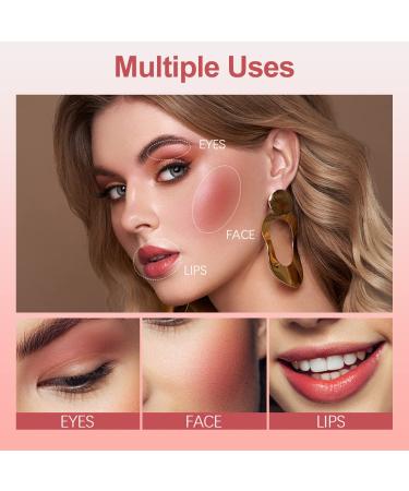 Silky Cream Liquid Blush Stick for Cheeks - Natural Matte & Long Lasting Formula (01 Bliss) - Buy Online on GoSupps.com