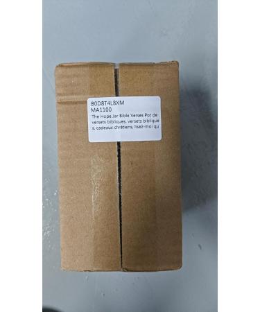 The Hope Bible Verse Jar Christian Gifts for Women Verses Christian Gifts for Men Bible Study Accessories Bible Verses in A Jar Christian Gifts A Jar Contain Bible Verses Bible Study Supplies - Buy Online on GoSupps.com